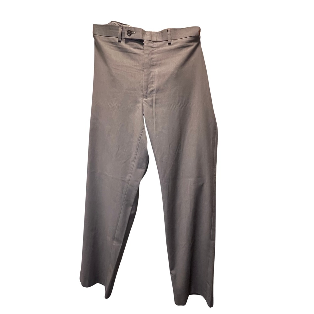Lauren Ralph Lauren Mens Dress Pants 36x32‎ Gray Polyester Rayon Blend